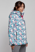 Купить Горнолыжная куртка женская зимняя серого цвета 22302Sr, фото 3