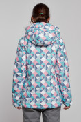 Купить Горнолыжная куртка женская зимняя серого цвета 22302Sr, фото 4