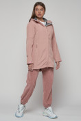 Купить Ветровка женская MTFORCE большого размера розового цвета 22335R, фото 3