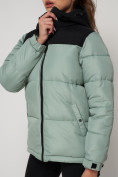 Купить Спортивная куртка MTFORCE женская бирюзового цвета 2236Br, фото 7