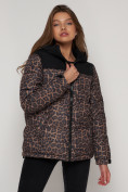 Купить Спортивная куртка MTFORCE женская коричневого цвета 2236K, фото 19