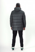 Купить Куртка удлинённая мужская зимняя цвета хаки 2237Kh, фото 6