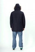 Купить Парка мужская зимняя с мехом темно-синего цвета 2260TS, фото 19
