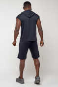 Купить Спортивный костюм летний мужской темно-синего цвета 2264TS, фото 5