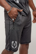 Купить Спортивный костюм летний мужской темно-серого цвета 2265TC, фото 14