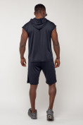 Купить Спортивный костюм летний мужской темно-синего цвета 2265TS, фото 5