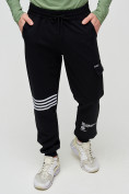 Купить Трикотажные брюки мужские черного цвета 2269Ch, фото 4