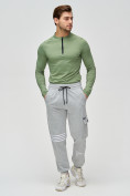 Купить Трикотажные брюки мужские серого цвета 2269Sr, фото 2