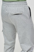 Купить Трикотажные брюки мужские серого цвета 2269Sr, фото 8