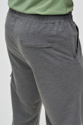 Купить Трикотажные брюки мужские темно-серого цвета 2269TC, фото 7