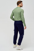 Купить Трикотажные брюки мужские темно-синего цвета 2269TS, фото 5