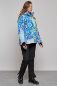 Купить Горнолыжная куртка женская зимняя большого размера разноцветного цвета 2270-1Rz, фото 12