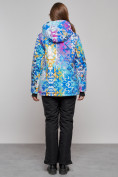 Купить Горнолыжная куртка женская зимняя большого размера разноцветного цвета 2270-1Rz, фото 13