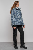 Купить Горнолыжная куртка женская зимняя большого размера темно-серого цвета 2270-1TC, фото 18