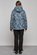 Купить Горнолыжная куртка женская зимняя большого размера темно-серого цвета 2270-1TC, фото 19