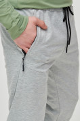 Купить Трикотажные брюки мужские серого цвета 2270Sr, фото 9