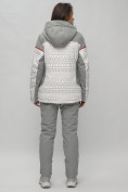 Купить Горнолыжная куртка женская зимняя великан белого цвета 2272-1Bl, фото 17