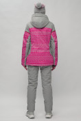 Купить Горнолыжная куртка женская зимняя великан розового цвета 2272-1R, фото 16