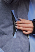 Купить Горнолыжная куртка женская зимняя большого размера фиолетового цвета 2272-3F, фото 7