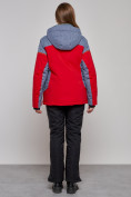 Купить Горнолыжная куртка женская зимняя большого размера красного цвета 2272-3Kr, фото 5