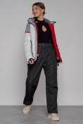 Купить Горнолыжная куртка женская зимняя белого цвета 2272Bl, фото 13