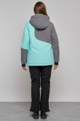 Купить Горнолыжная куртка женская зимняя большого размера бирюзового цвета 2278Br, фото 19