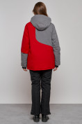 Купить Горнолыжная куртка женская зимняя большого размера красного цвета 2278Kr, фото 7