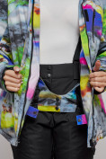 Купить Горнолыжная куртка женская зимняя большого размера разноцветные 2278Rz, фото 10