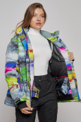 Купить Горнолыжная куртка женская зимняя большого размера разноцветные 2278Rz, фото 12