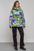 Купить Горнолыжная куртка женская зимняя большого размера разноцветные 2278Rz, фото 19