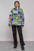 Купить Горнолыжная куртка женская зимняя большого размера разноцветные 2278Rz, фото 21