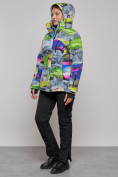 Купить Горнолыжная куртка женская зимняя большого размера разноцветные 2278Rz, фото 22