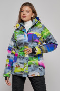 Купить Горнолыжная куртка женская зимняя большого размера разноцветные 2278Rz, фото 4