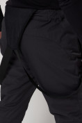 Купить Полукомбинезон брюки горнолыжные мужские черного цвета 2284Ch, фото 11