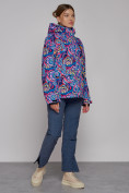 Купить Горнолыжная куртка женская зимняя синего цвета 2302-2S, фото 11
