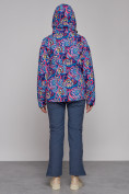 Купить Горнолыжная куртка женская зимняя синего цвета 2302-2S, фото 12