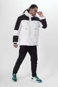 Купить Горнолыжная куртка MTFORCE мужская белого цвета 2302Bl, фото 12
