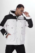Купить Горнолыжная куртка MTFORCE мужская белого цвета 2302Bl, фото 6