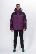 Купить Горнолыжная куртка MTFORCE мужская фиолетового цвета 2302F