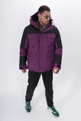 Купить Горнолыжная куртка MTFORCE мужская фиолетового цвета 2302F, фото 10