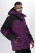 Купить Горнолыжная куртка MTFORCE мужская фиолетового цвета 2302F, фото 13