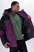 Купить Горнолыжная куртка MTFORCE мужская фиолетового цвета 2302F, фото 16