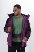 Купить Горнолыжная куртка MTFORCE мужская фиолетового цвета 2302F, фото 17