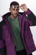 Купить Горнолыжная куртка MTFORCE мужская фиолетового цвета 2302F, фото 19