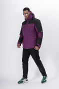 Купить Горнолыжная куртка MTFORCE мужская фиолетового цвета 2302F, фото 2