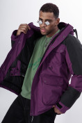 Купить Горнолыжная куртка MTFORCE мужская фиолетового цвета 2302F, фото 21