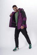 Купить Горнолыжная куртка MTFORCE мужская фиолетового цвета 2302F, фото 23
