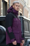 Купить Горнолыжная куртка MTFORCE мужская фиолетового цвета 2302F, фото 3