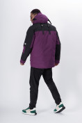 Купить Горнолыжная куртка MTFORCE мужская фиолетового цвета 2302F, фото 4