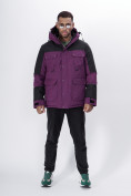 Купить Горнолыжная куртка MTFORCE мужская фиолетового цвета 2302F, фото 5
